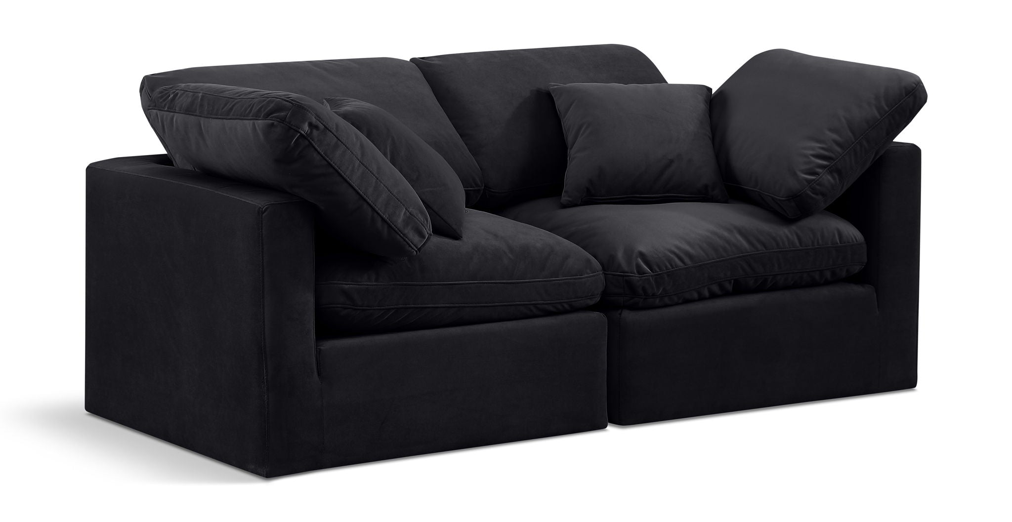 Indulge - Velvet 2 Seat Modular Sofa - Urban Living Furniture (Los Angeles, CA)