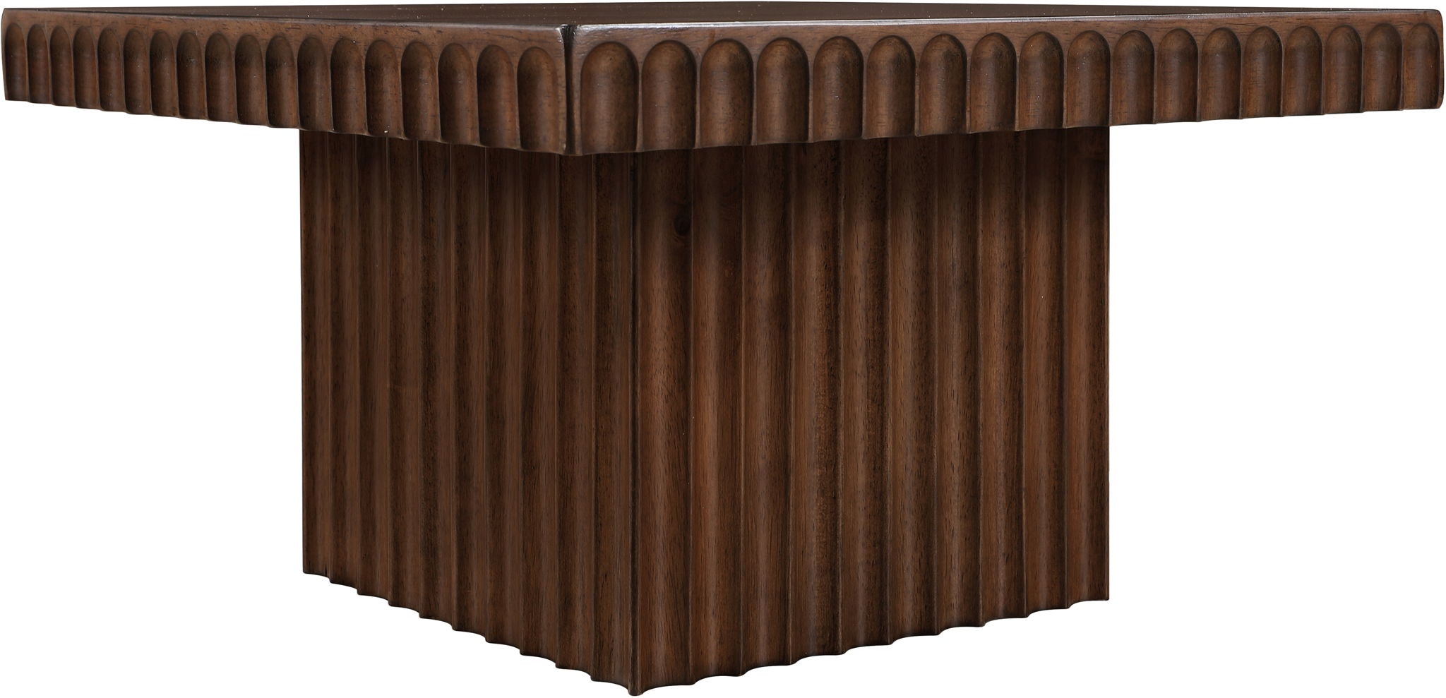 Spencer - 12" Oak Veneer Coffee Table - Urban Living Furniture (Los Angeles, CA)