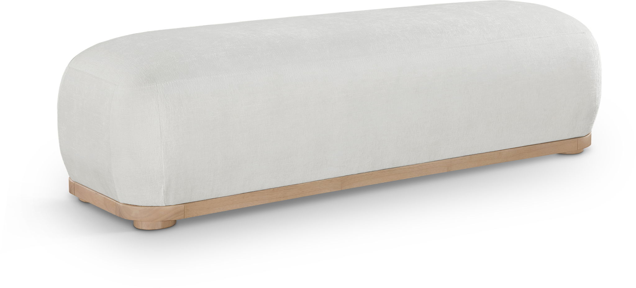 Calum - Bench - Light Brown Frame - Urban Living Furniture (Los Angeles, CA)