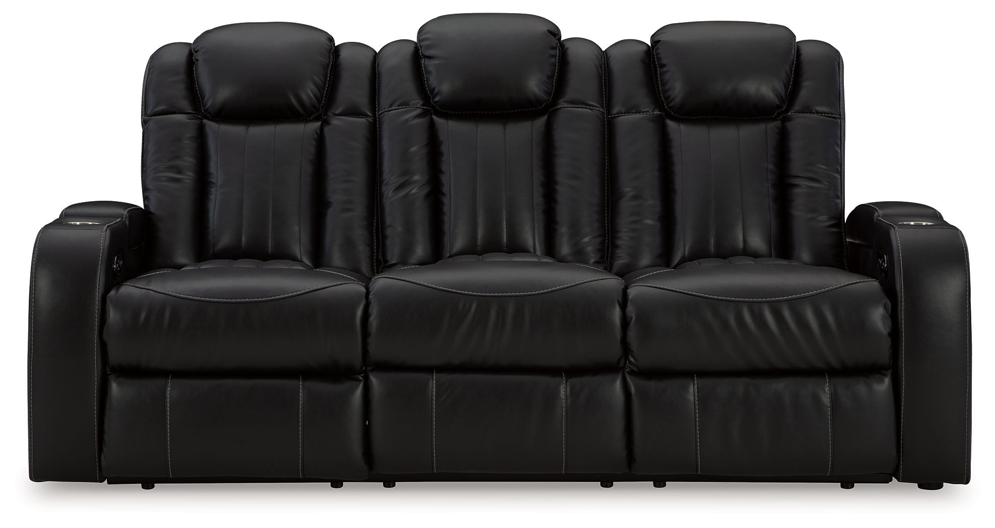 Caveman Den - Midnight - Power Reclining Sofa With Adj Headrest - Urban Living Furniture (Los Angeles, CA)