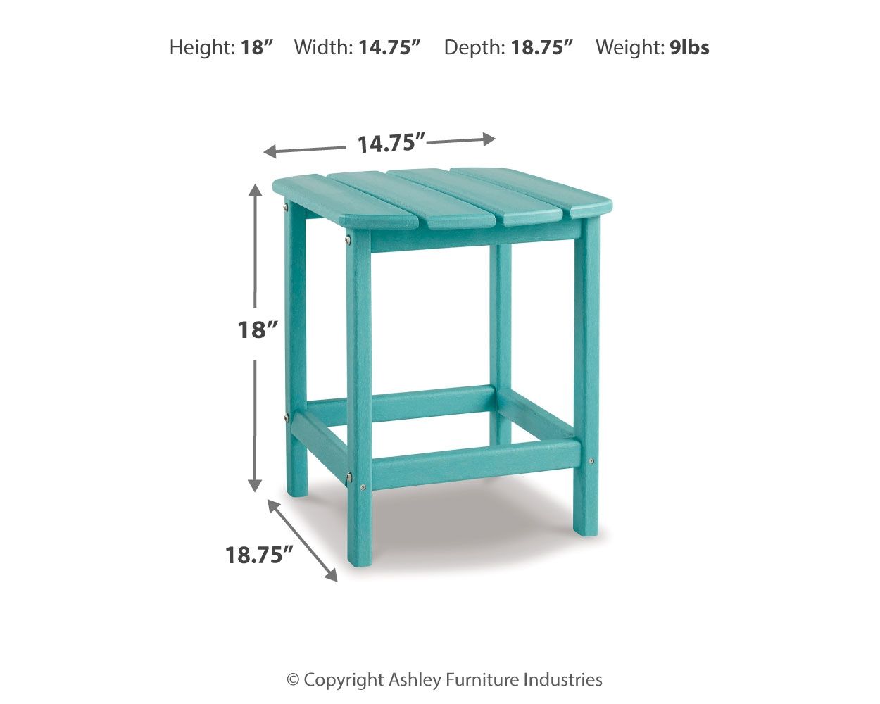 Sundown Treasure - Outdoor End Table - Urban Living Furniture (Los Angeles, CA)