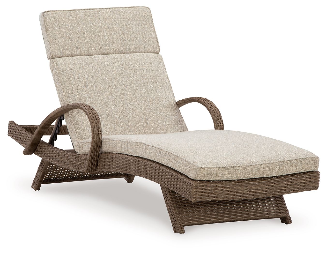 Beachcroft - Beige - Chaise Lounge With Cushion - Urban Living Furniture (Los Angeles, CA)