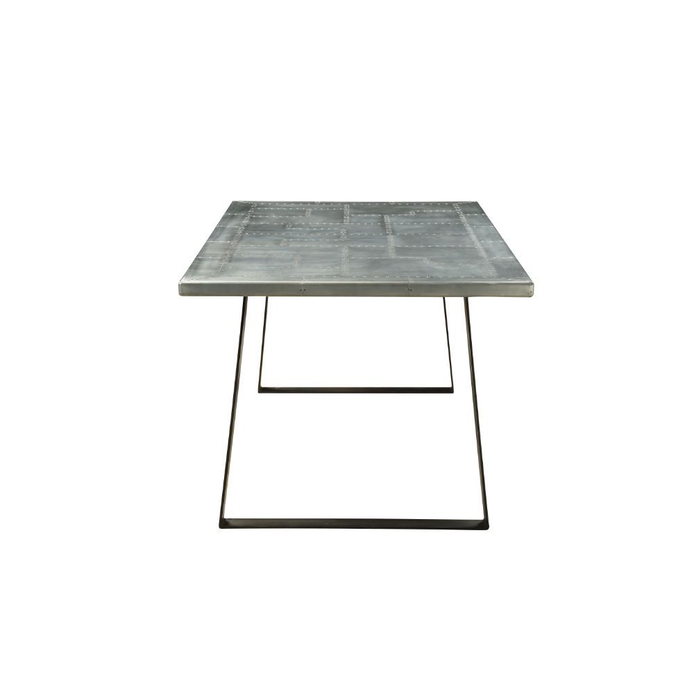 Kaylia - Dining Table - Aluminum & Gunmetal - Urban Living Furniture (Los Angeles, CA)