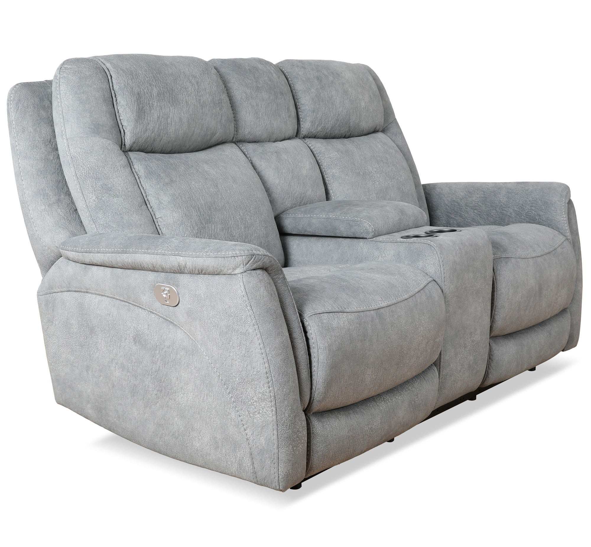 Linus - Power Zero Gravity Console Loveseat - Hudson - Urban Living Furniture (Los Angeles, CA)