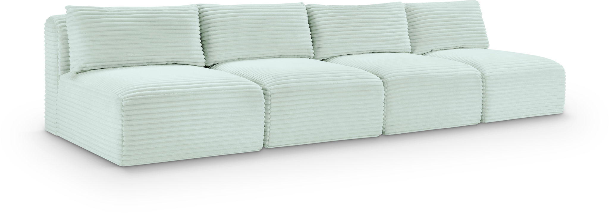 Shaggy - 4 Seat Modular Armless Sofa - Urban Living Furniture (Los Angeles, CA)