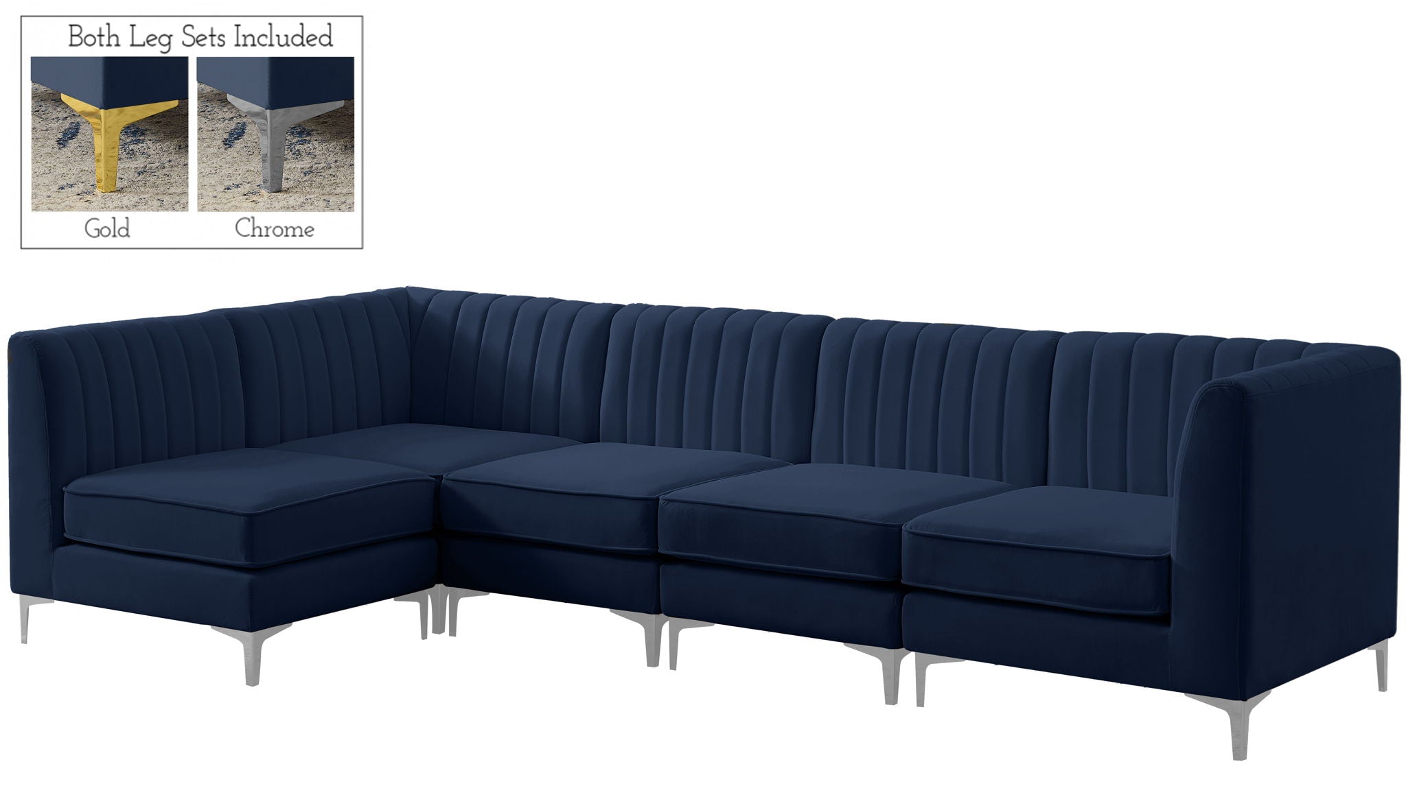 Alina - 5 Piece Modular Sectional - Urban Living Furniture (Los Angeles, CA)