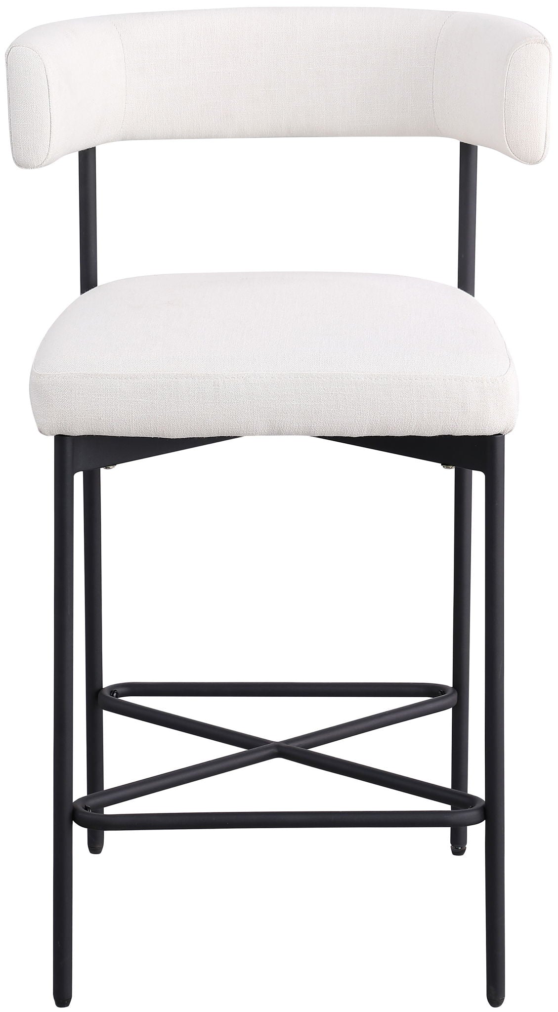 Rivage - Durable Stool With Black Frame (Set of 2) - Urban Living Furniture (Los Angeles, CA)
