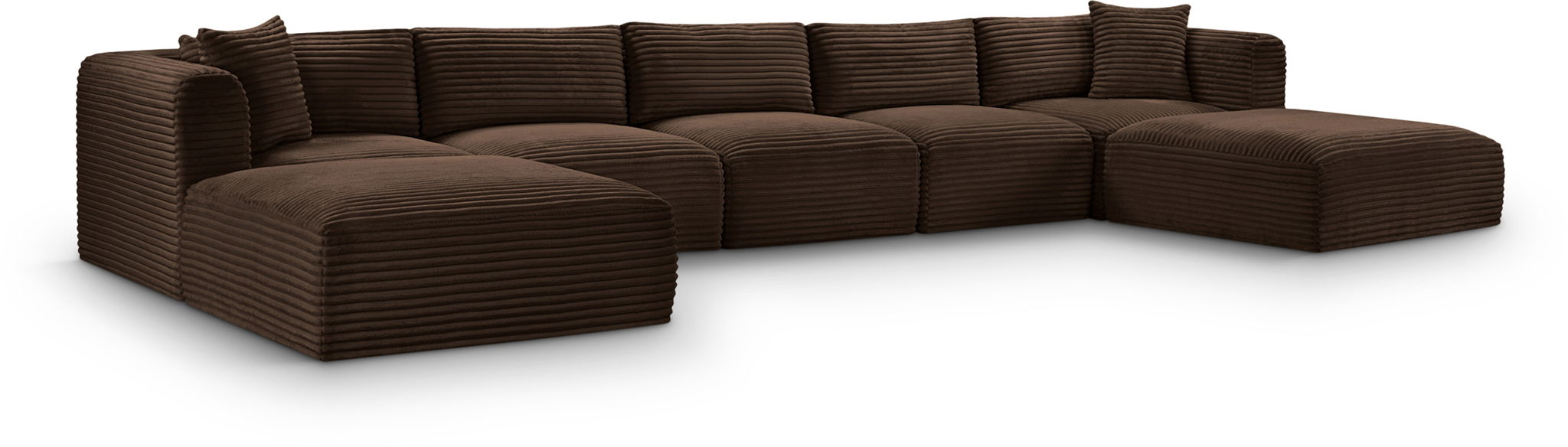 Shaggy - 7 Piece Modular Sectional With 2 Ottomans - Urban Living Furniture (Los Angeles, CA)