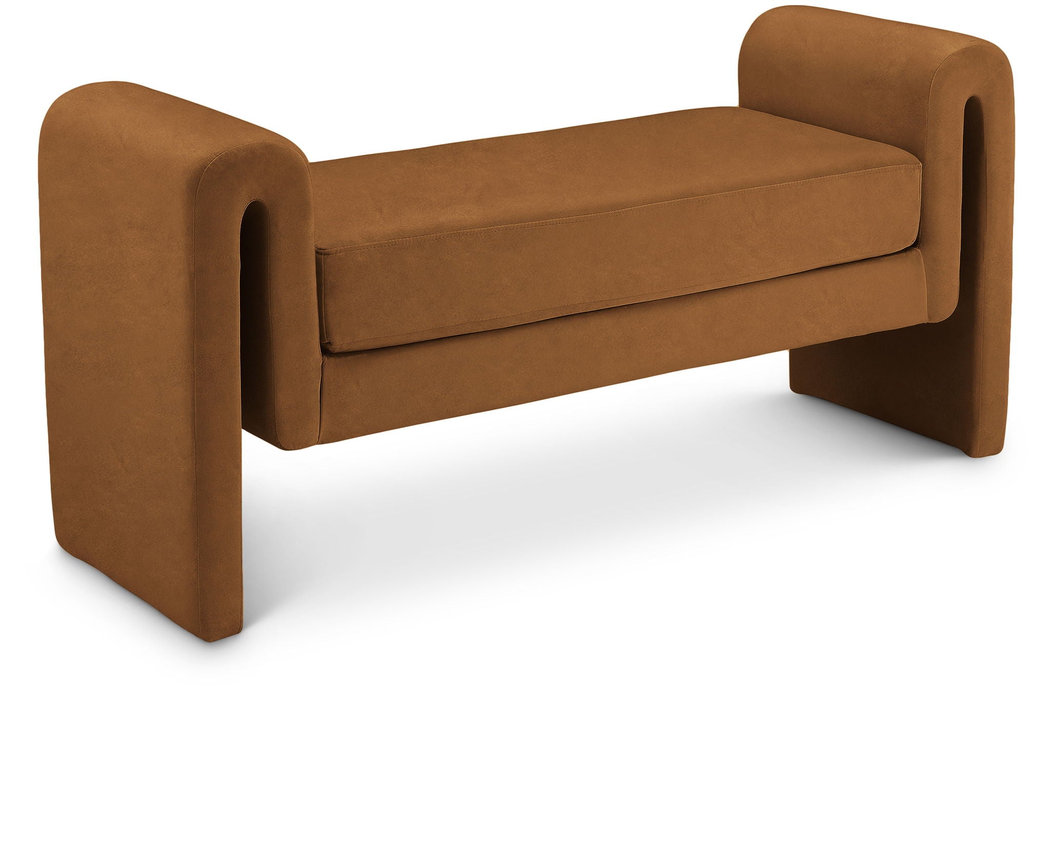 Sloan - Velvet Bench - Urban Living Furniture (Los Angeles, CA)