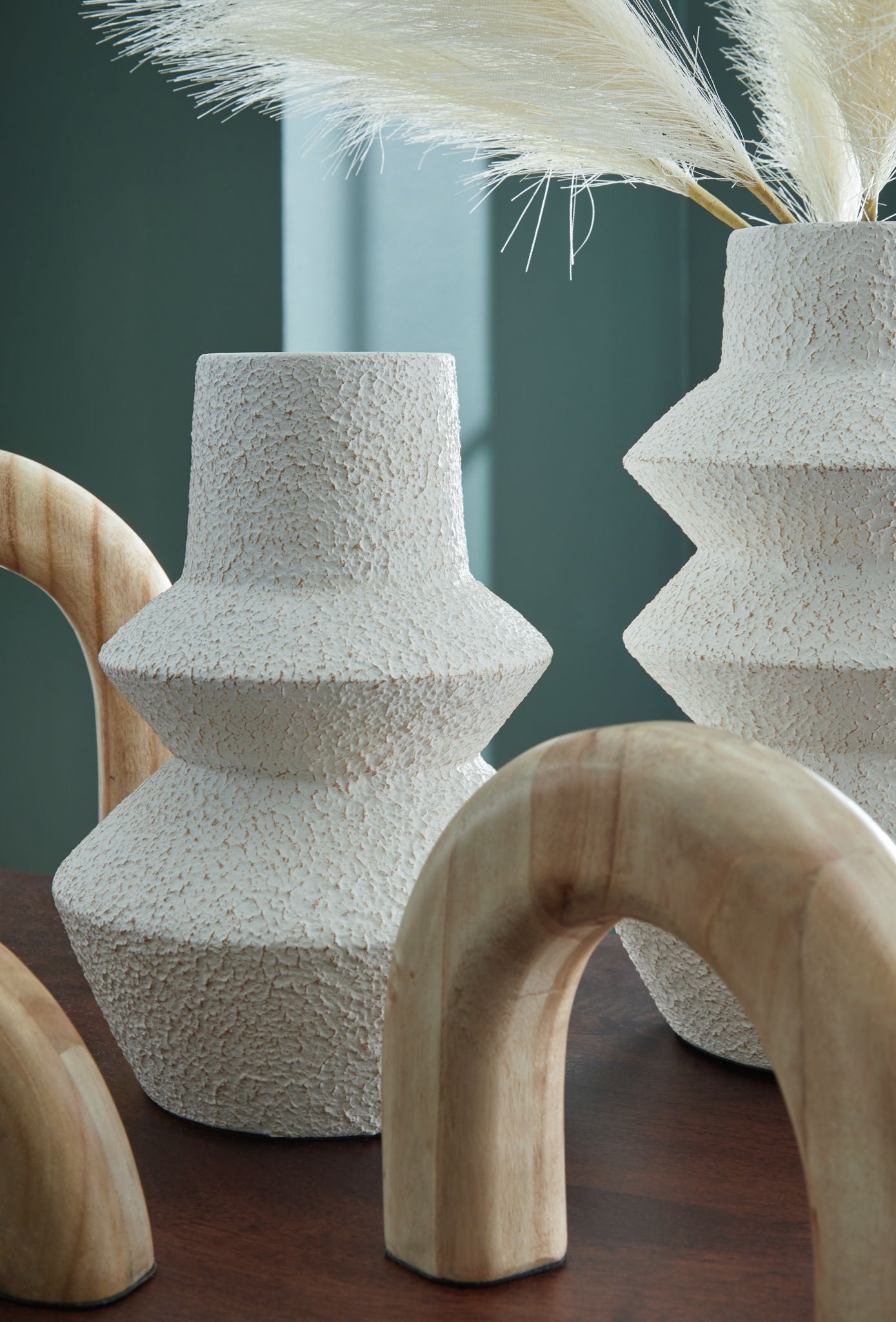 Maddwarth - White / Natural Brown - Accessory Set (Set of 5) - Urban Living Furniture (Los Angeles, CA)