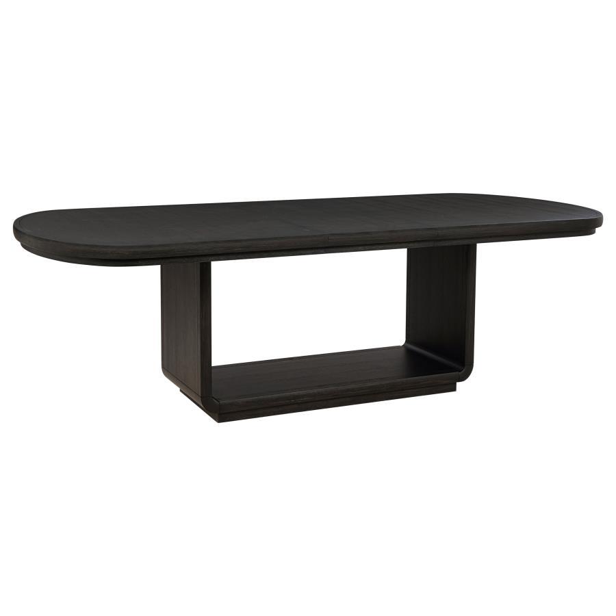 Leandro - 78" Extension Dining Room Table - Burnished Black - Urban Living Furniture (Los Angeles, CA)