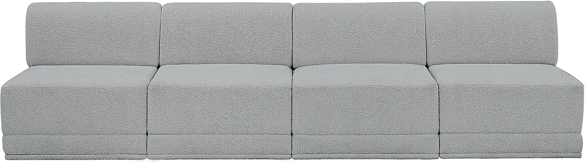Ollie - 4 Seat Armless Modular Sofa - Urban Living Furniture (Los Angeles, CA)