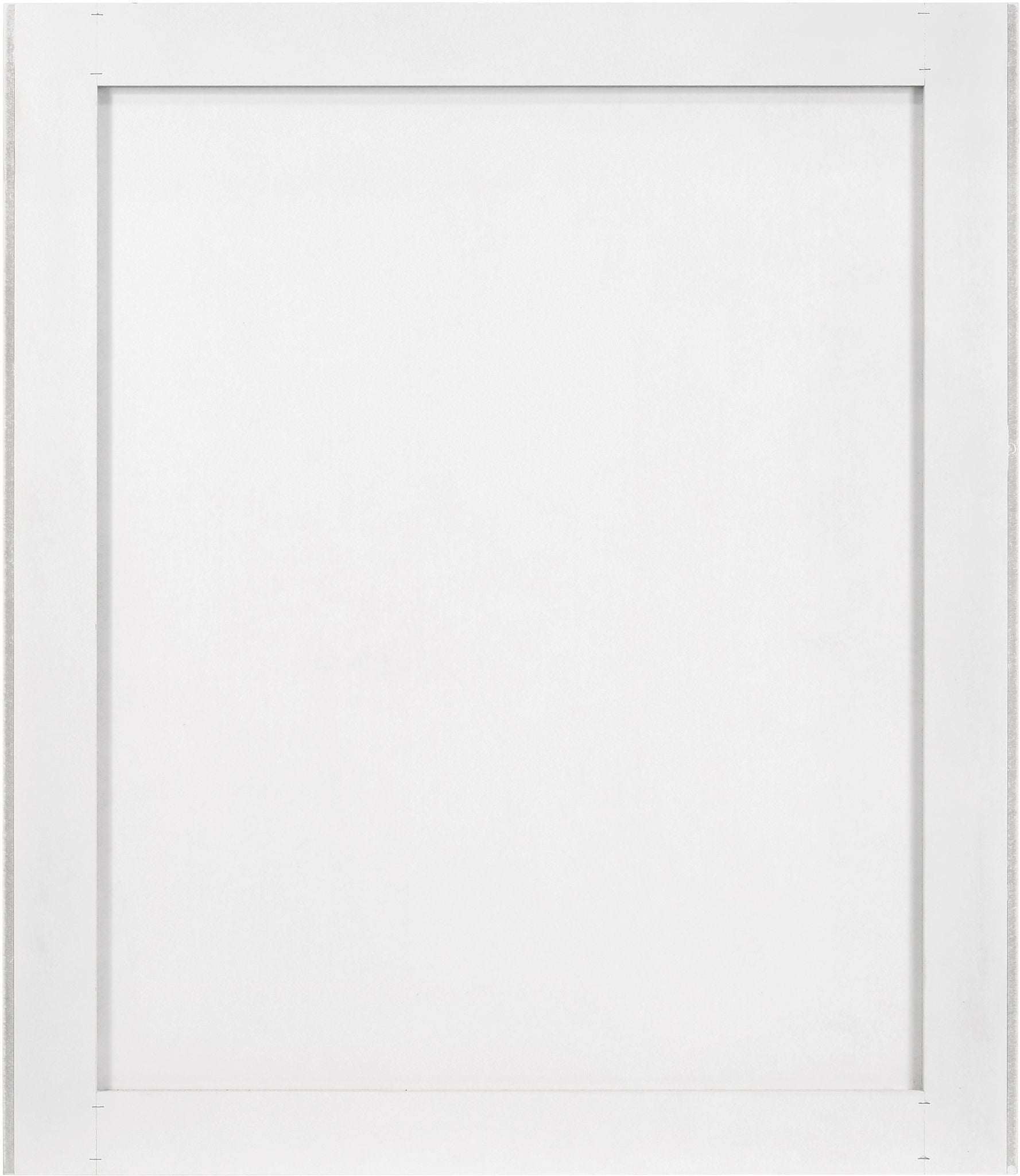 Modernist - Mirror With Stainless Steel Base - White - Urban Living Furniture (Los Angeles, CA)