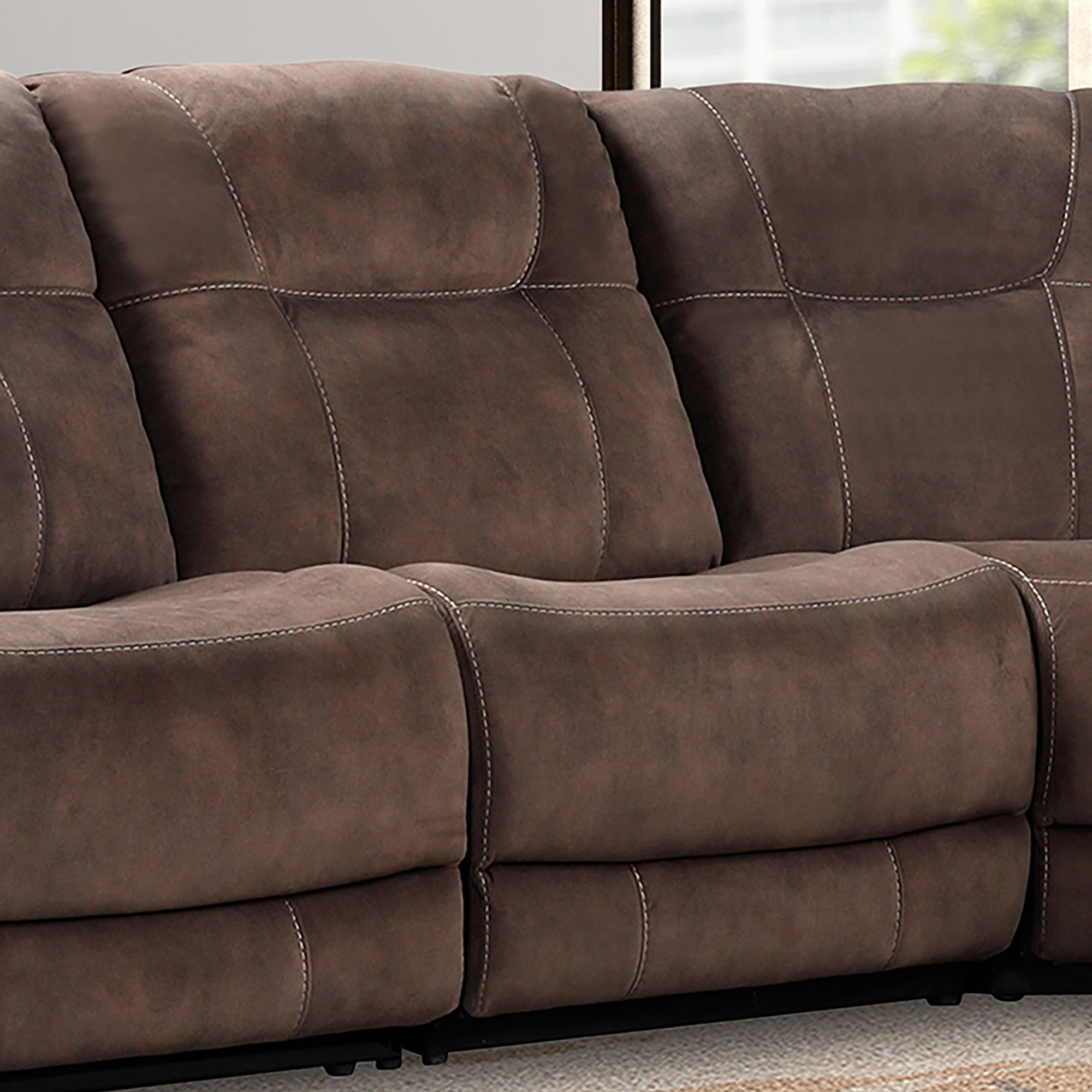 Cooper - Manual Armless Recliner - Shadow Brown - Urban Living Furniture (Los Angeles, CA)