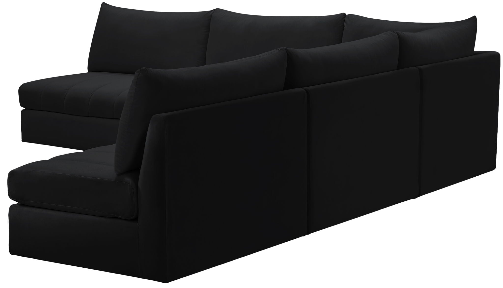 Jacob - Modular Corner Armless Sectional 5 Piece - Urban Living Furniture (Los Angeles, CA)