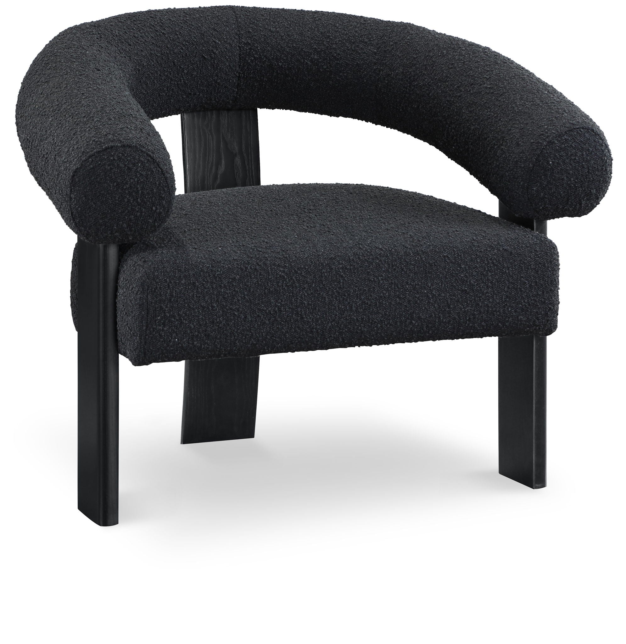 Winston - Accent Chair With Black Legs - Urban Living Furniture (Los Angeles, CA)
