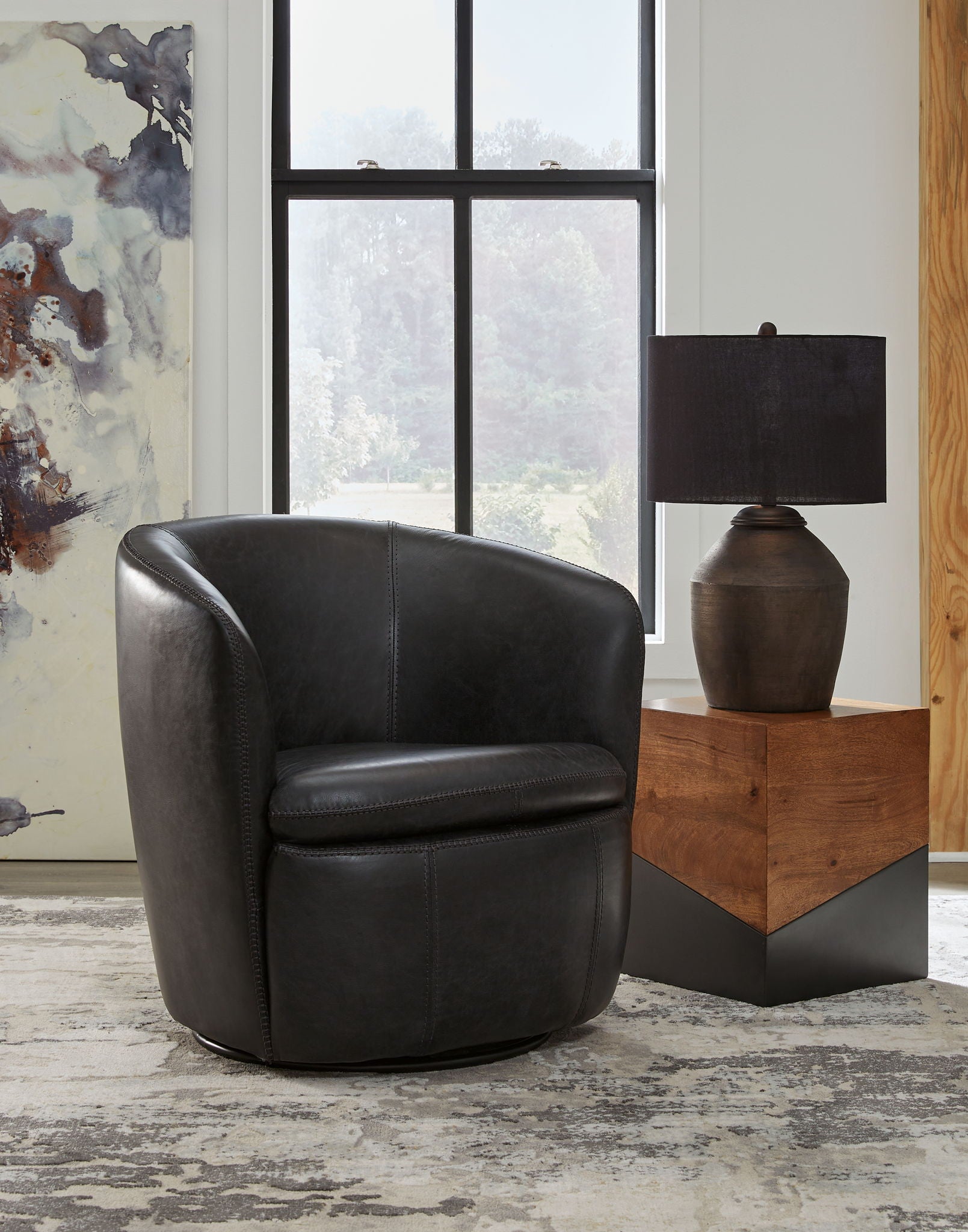Kierreys - Swivel Chair - Urban Living Furniture (Los Angeles, CA)