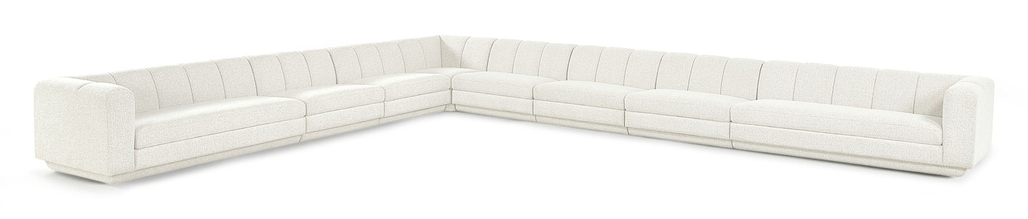 Modari - Sectional - Cream - Urban Living Furniture (Los Angeles, CA)