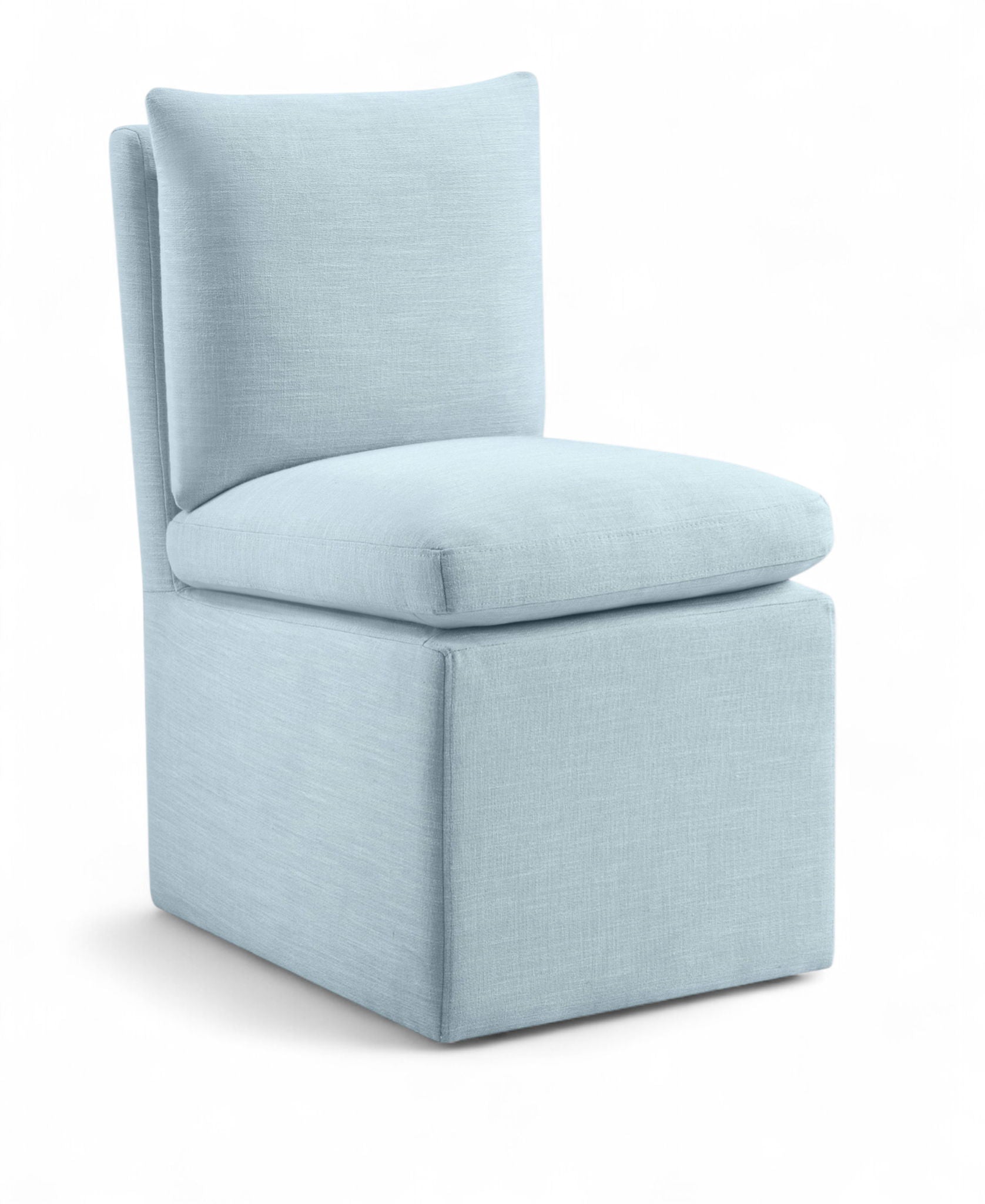 Nelori - Linen Textured Performance Fabric Upholstered Dining Chair (Set of 2) - Urban Living Furniture (Los Angeles, CA)