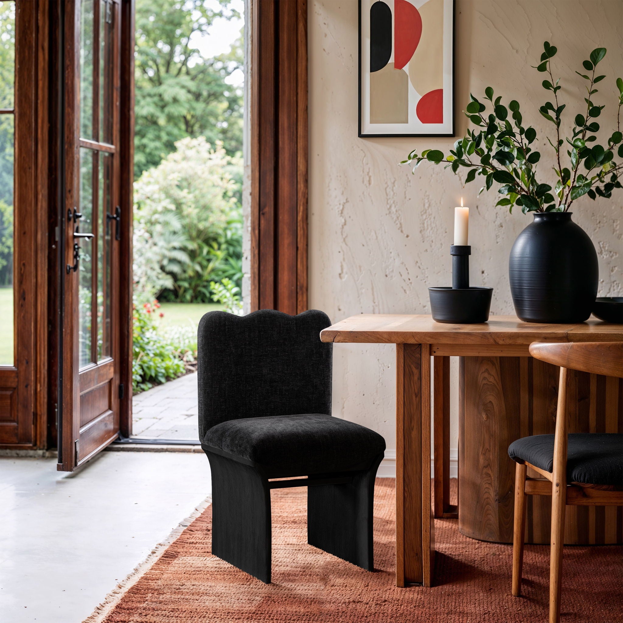 Shaw - Dining Chair - Black Base - Urban Living Furniture (Los Angeles, CA)