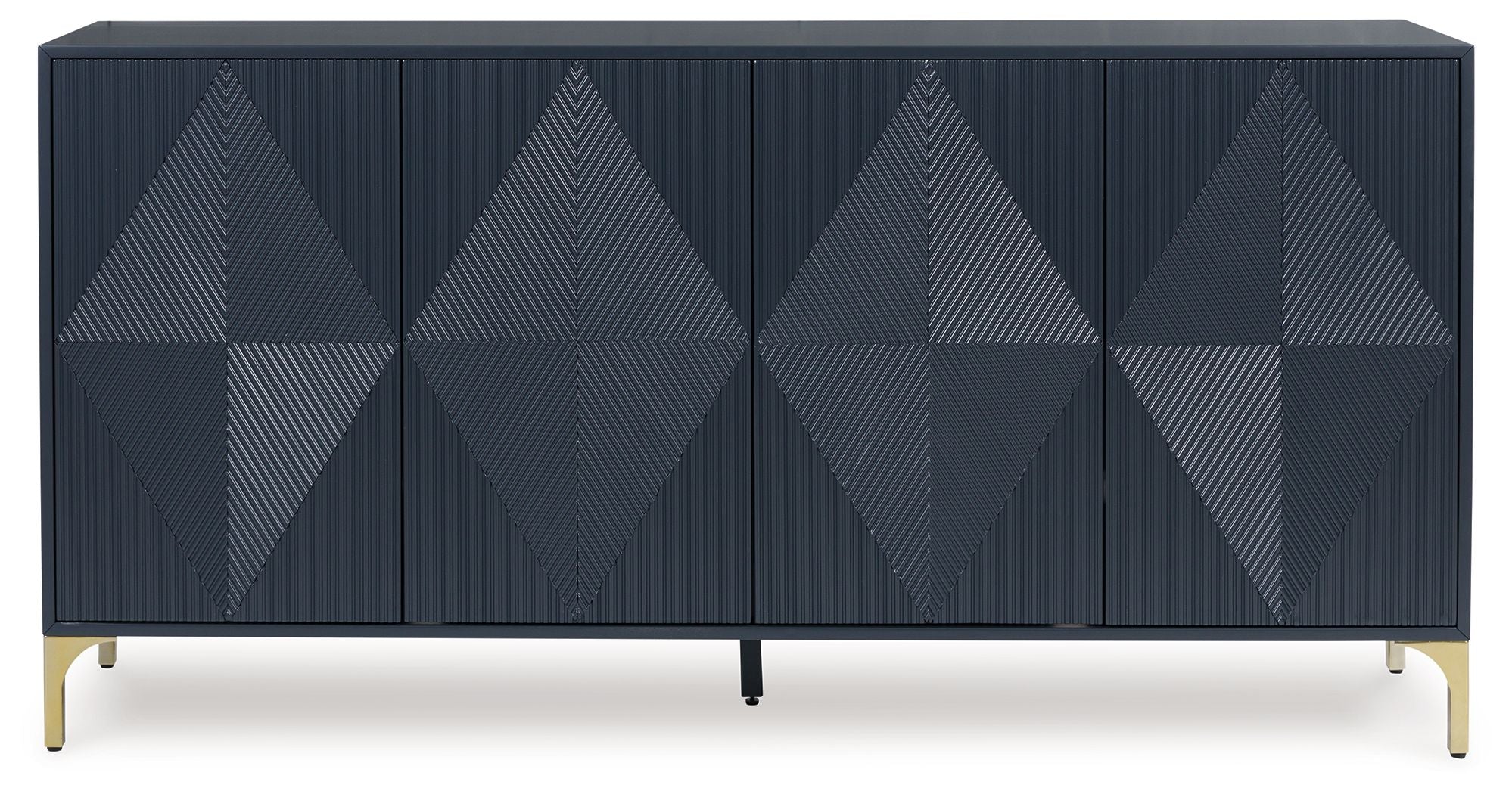 Loirwick - Dark Blue - Accent Cabinet - Urban Living Furniture (Los Angeles, CA)