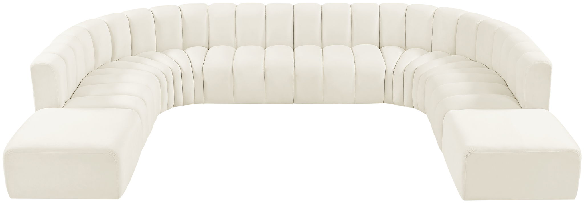 Arc - Velvet Modular Sectional - Urban Living Furniture (Los Angeles, CA)