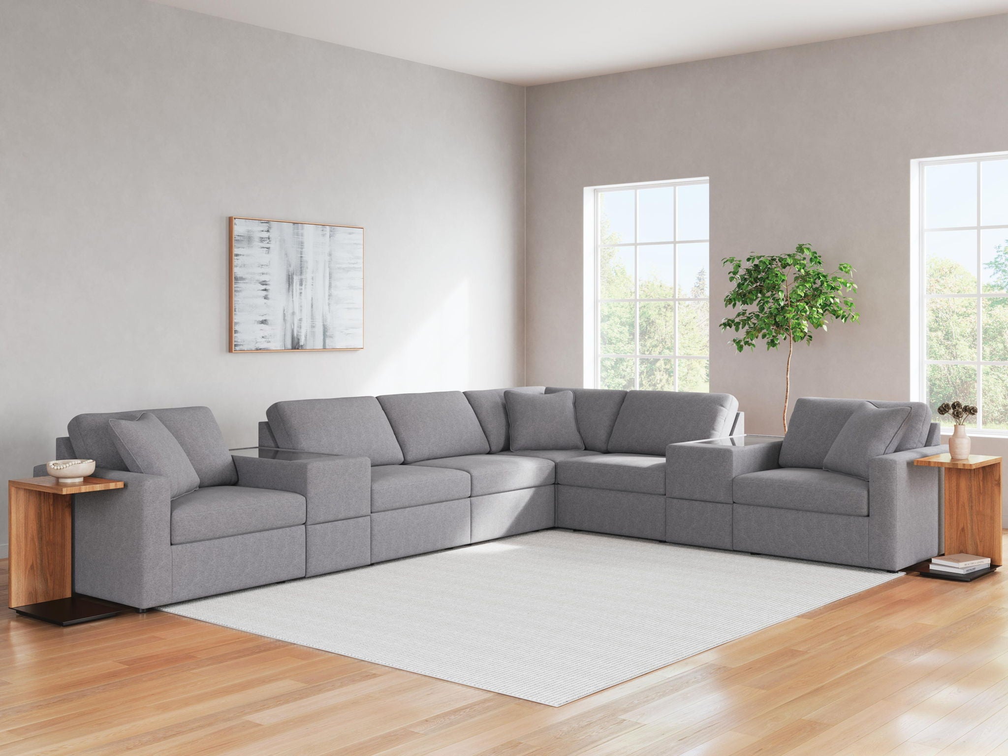 Modmax - Sectional - Granite - Urban Living Furniture (Los Angeles, CA)