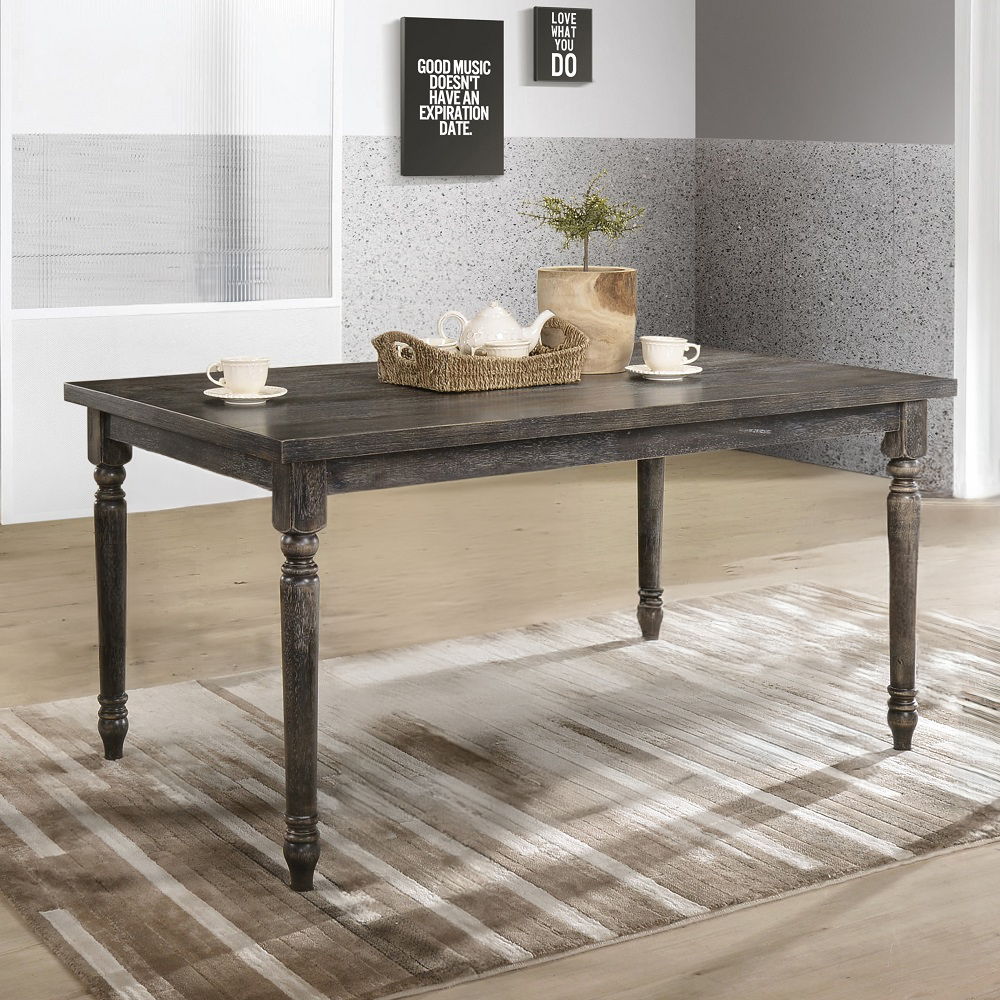 Claudia II - Dining Table - Weathered Gray - Urban Living Furniture (Los Angeles, CA)