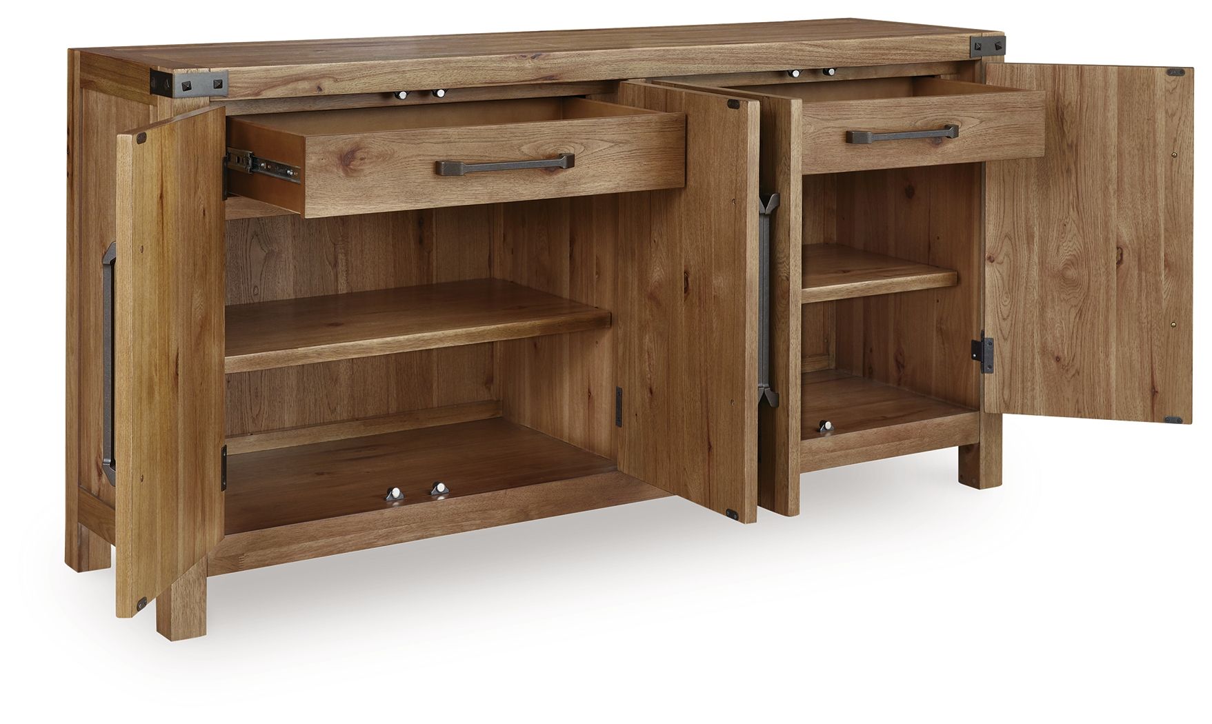 Ridgester - Dining Room Server - Light Brown - Urban Living Furniture (Los Angeles, CA)