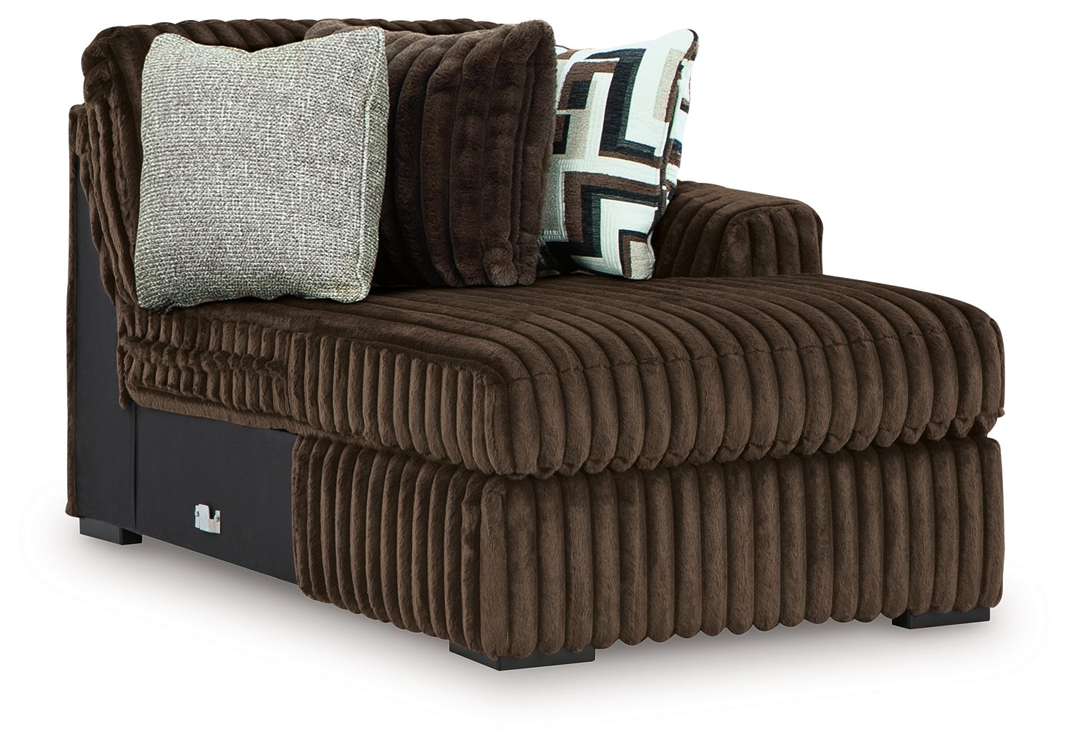 Midnight-Madness - Chocolate - RAF Corner Chaise - Urban Living Furniture (Los Angeles, CA)