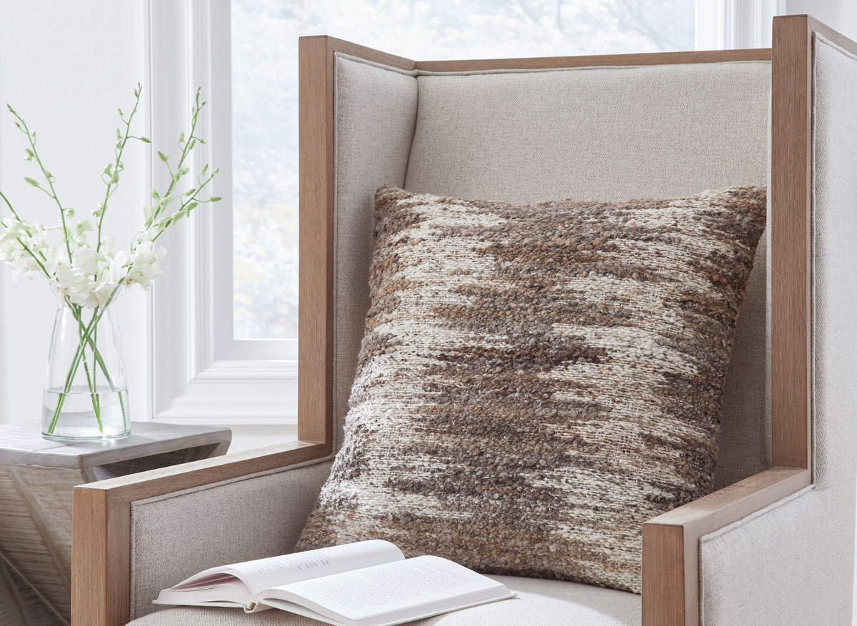 Nealton - Pillow (Set of 4) - Brown / White - Urban Living Furniture (Los Angeles, CA)