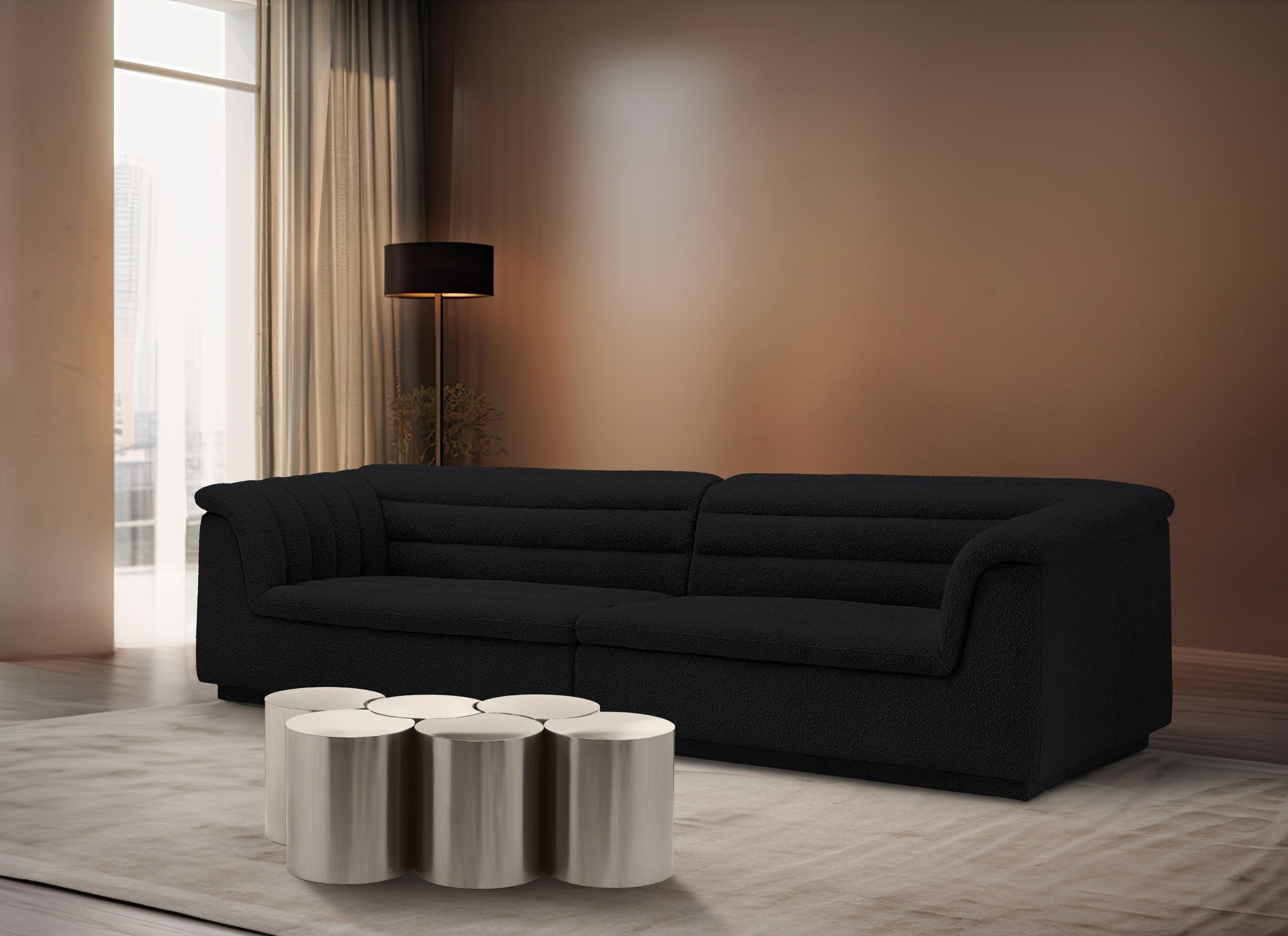 Dimple - 6 Piece Modular Coffee Table - Urban Living Furniture (Los Angeles, CA)