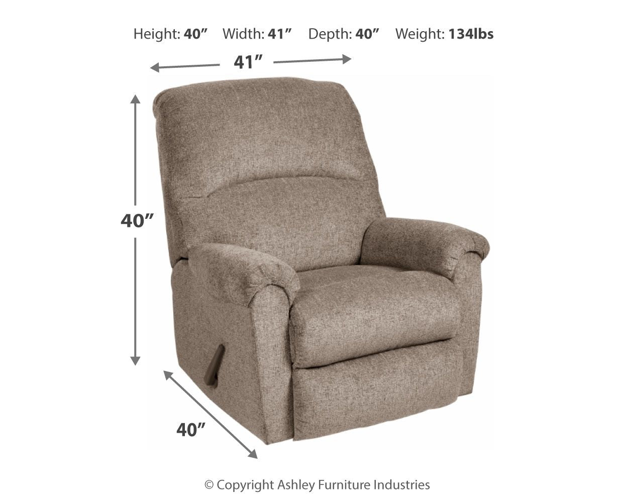 Ballinasloe - Rocker Recliner - Urban Living Furniture (Los Angeles, CA)