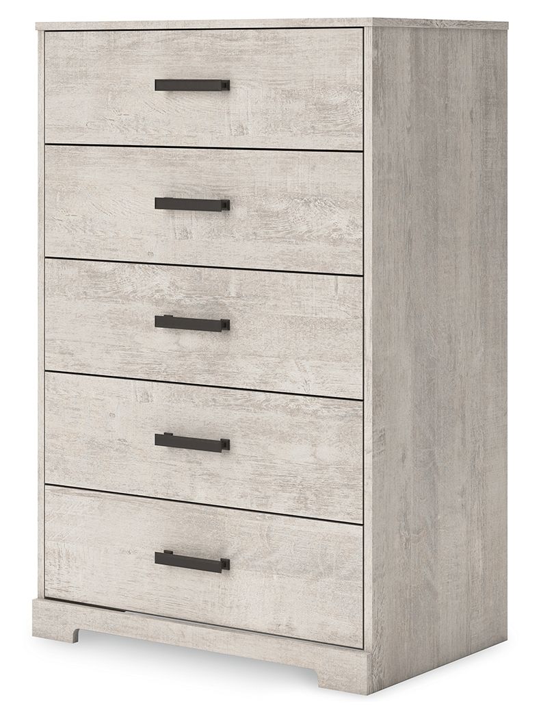 Shawburn - Gray - Five Drawer Chest - Urban Living Furniture (Los Angeles, CA)