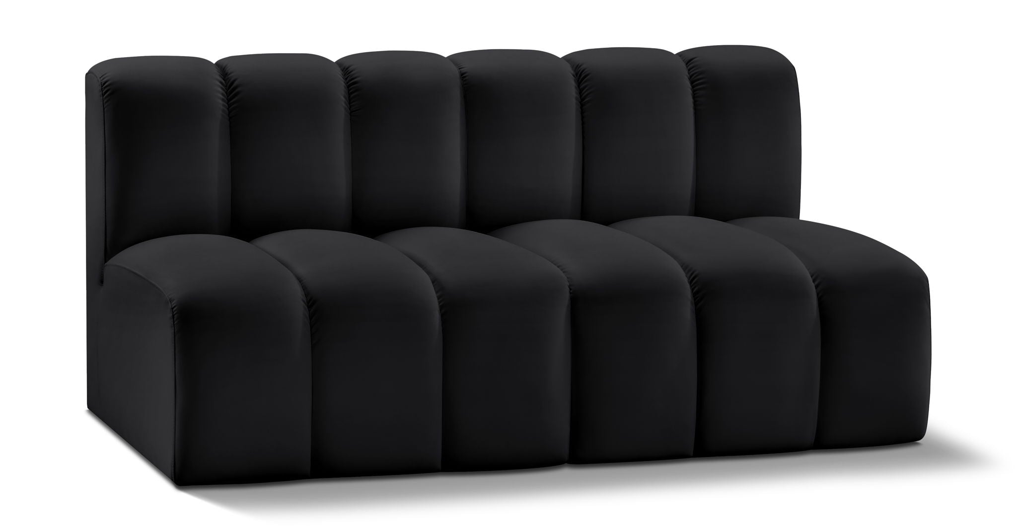 Arc - Faux Leather 2 Seats Modular Sofa - Urban Living Furniture (Los Angeles, CA)