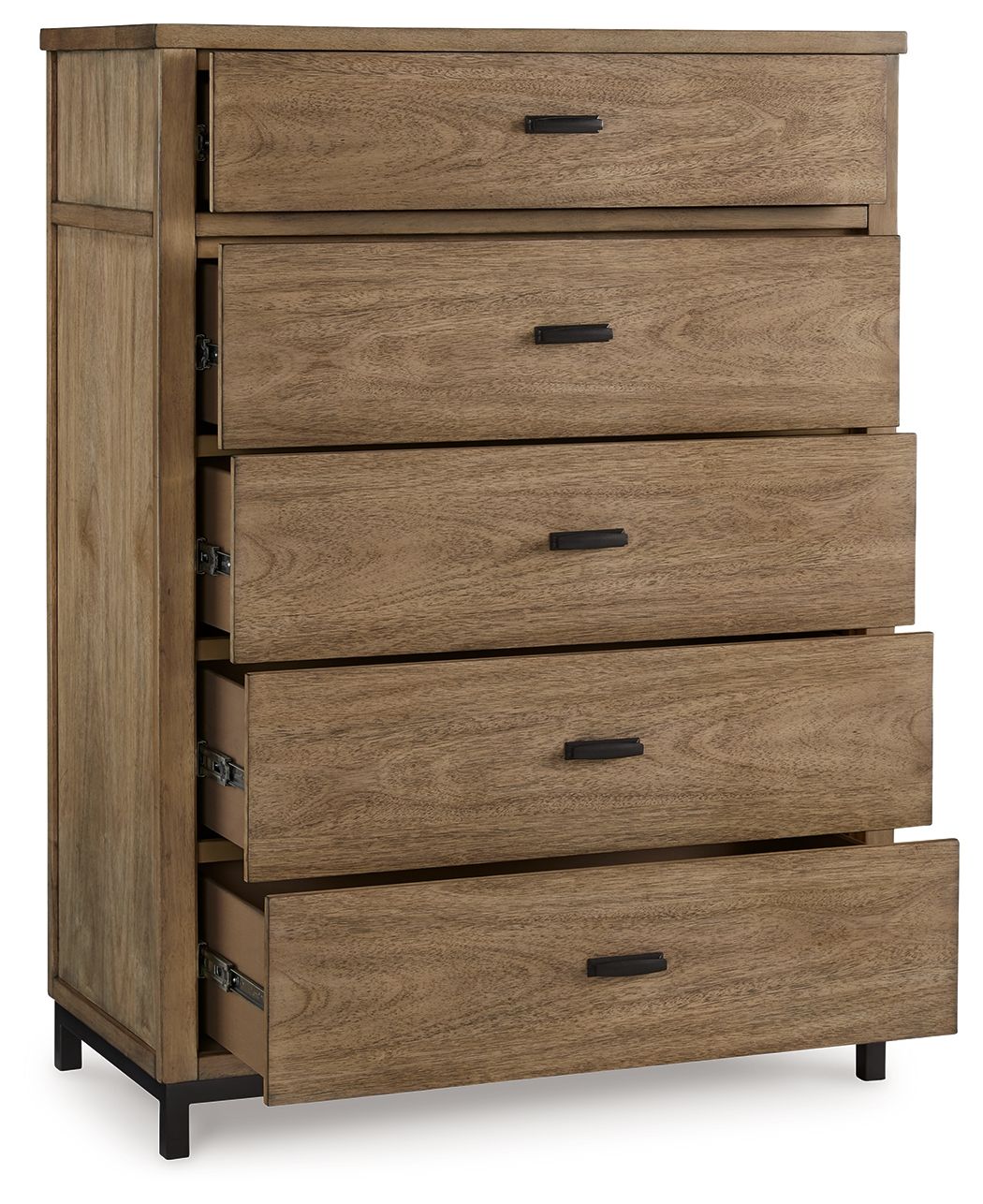 Tomtyn - Light Brown - Five Drawer Chest - Urban Living Furniture (Los Angeles, CA)