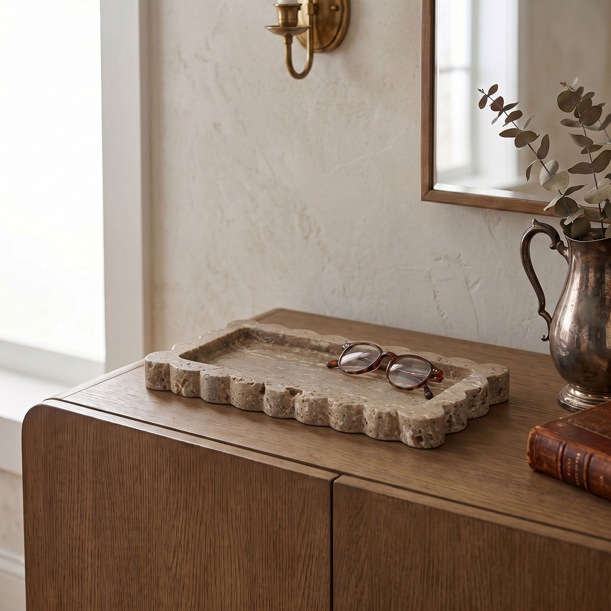 Josie - Genuine Marble Tray
