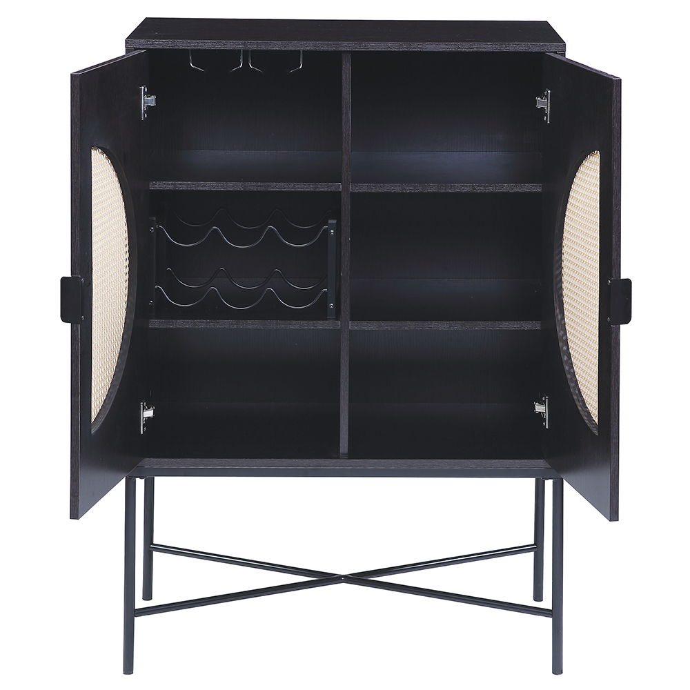 Colson - Wine Cabinet - Black - Urban Living Furniture (Los Angeles, CA)