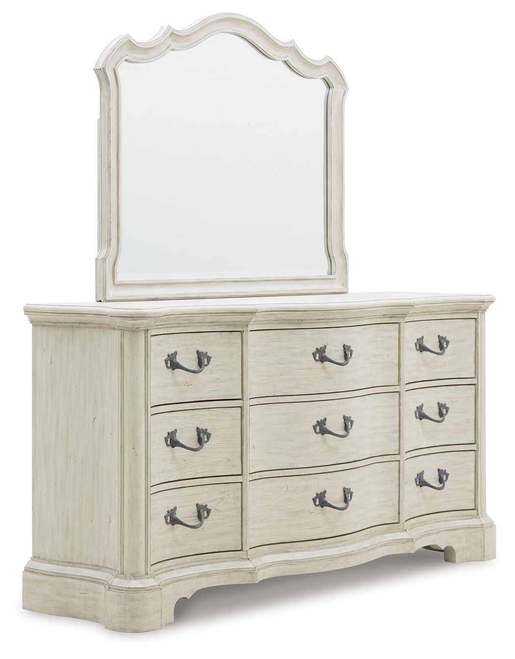 Arlendyne - Antique White - Dresser And Mirror - Urban Living Furniture (Los Angeles, CA)
