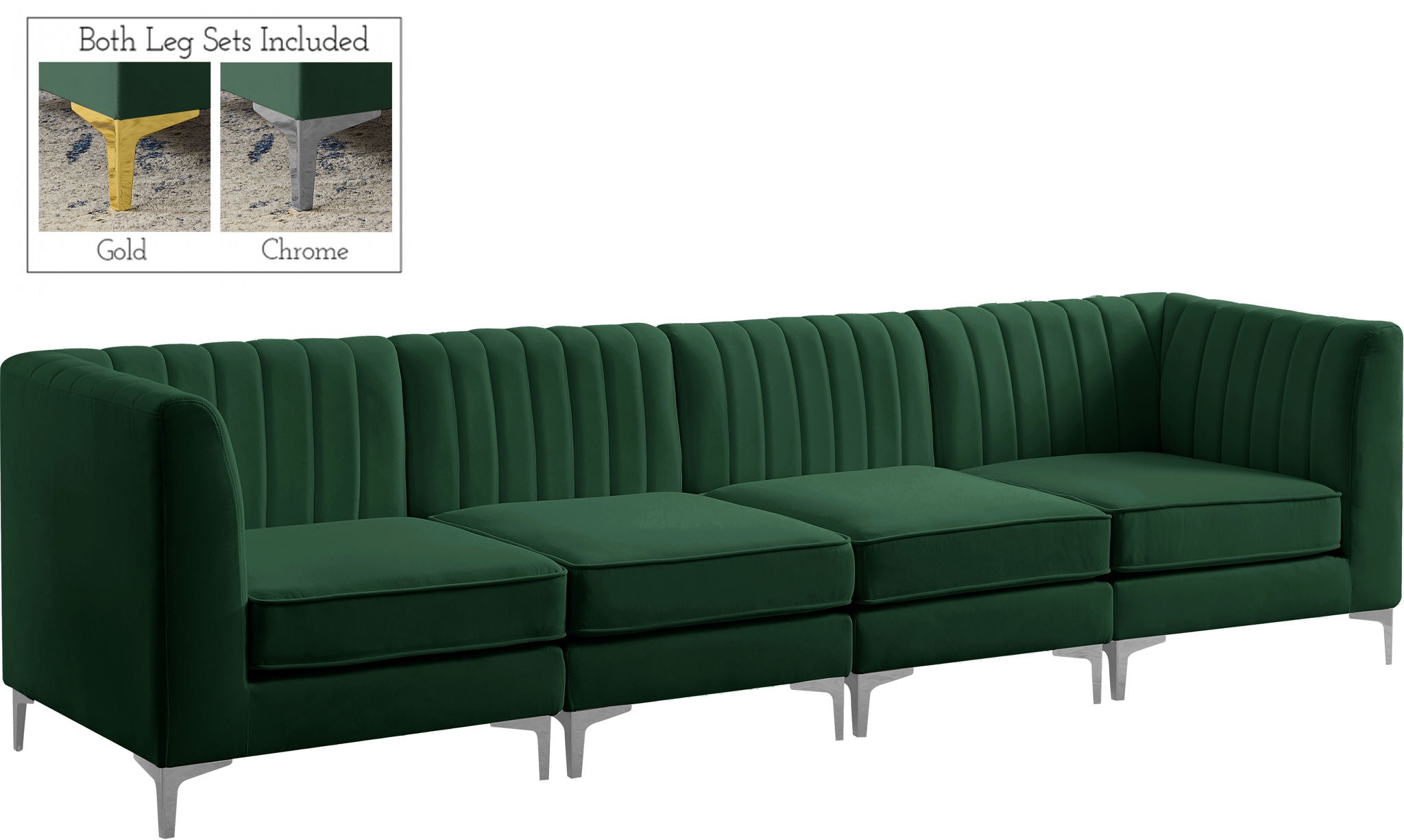 Alina - Modular 4 Seat Sofa - Urban Living Furniture (Los Angeles, CA)