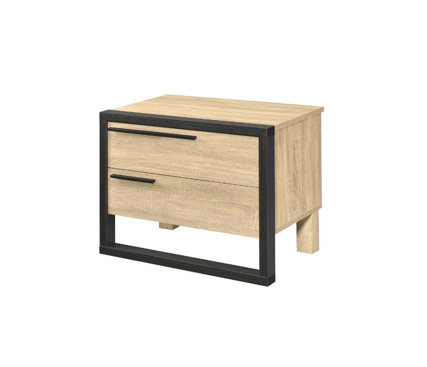 Erasto - Accent Table - Oak & Black - Urban Living Furniture (Los Angeles, CA)