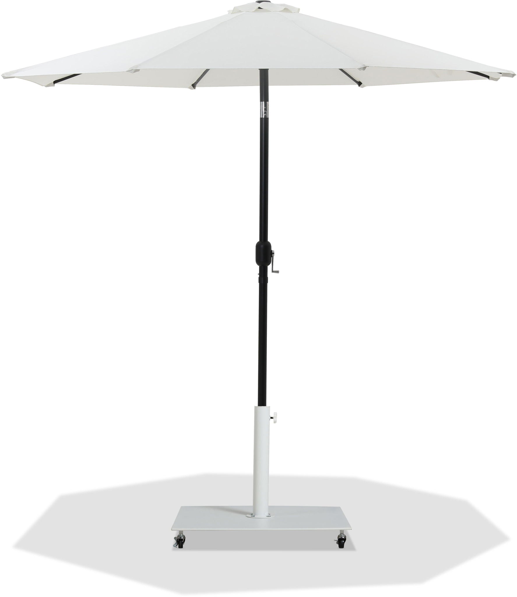 Fiji - Aluminum Patio Umbrella With Square White And Black Base - Urban Living Furniture (Los Angeles, CA)