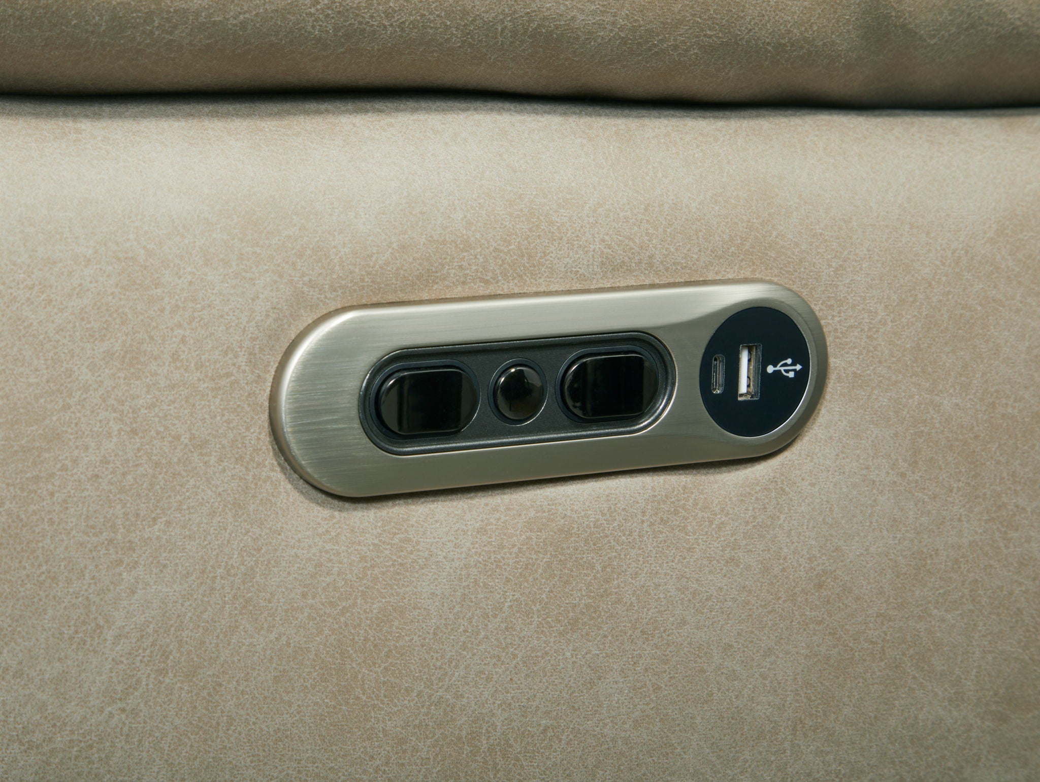 Caldwell - Power Left Arm Facing Recliner - Tahoe Fog - Urban Living Furniture (Los Angeles, CA)