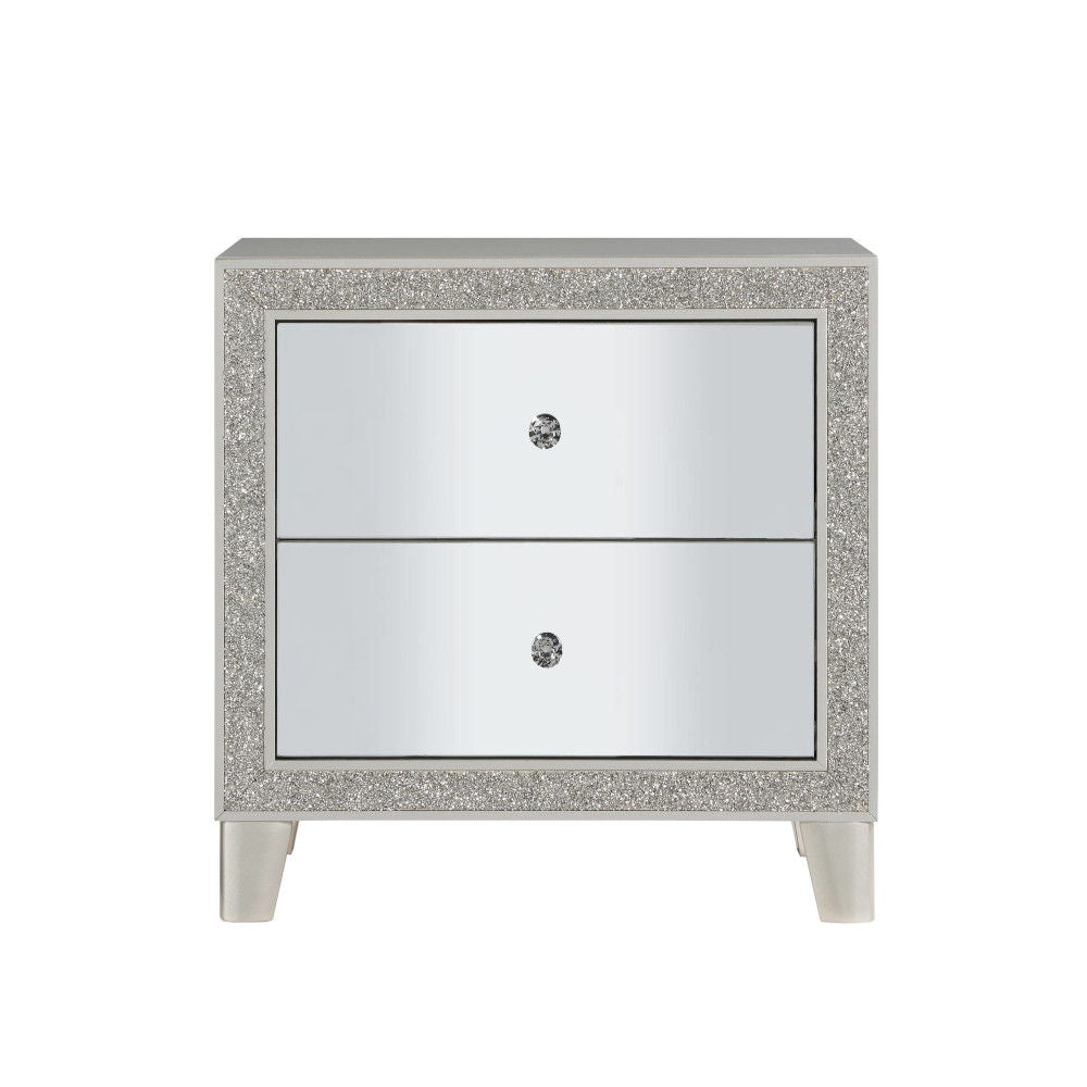 Sliverfluff - Nightstand - Mirrored & Champagne - Urban Living Furniture (Los Angeles, CA)