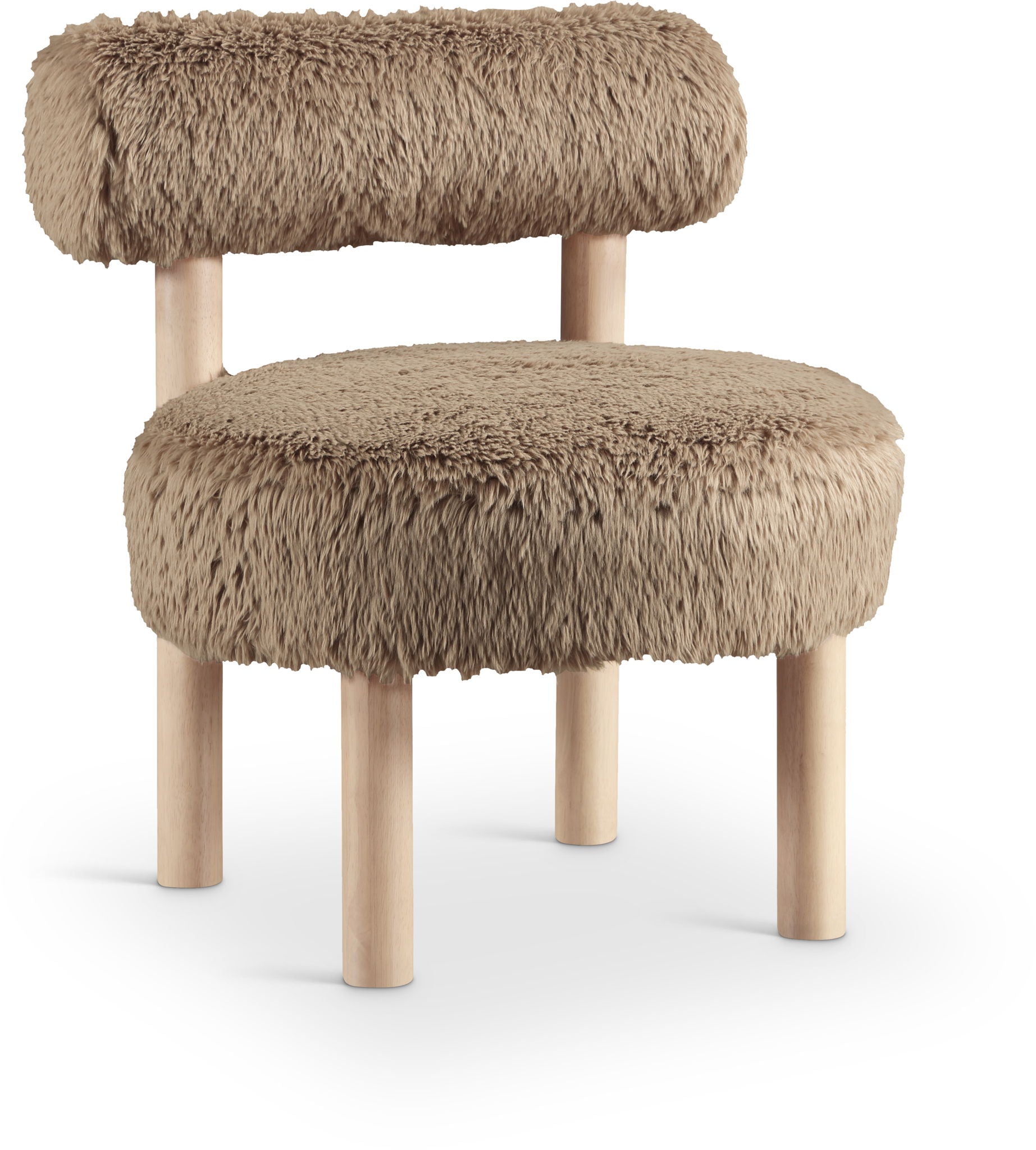 Ambre - Shearling Fabric Accent Chair - Urban Living Furniture (Los Angeles, CA)