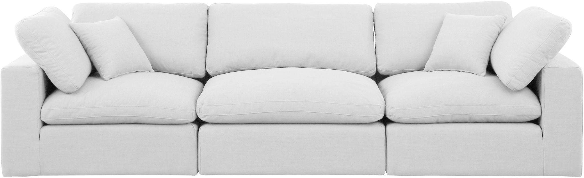 Comfy - Linen Modular Sofa 3 Seats - Urban Living Furniture (Los Angeles, CA)
