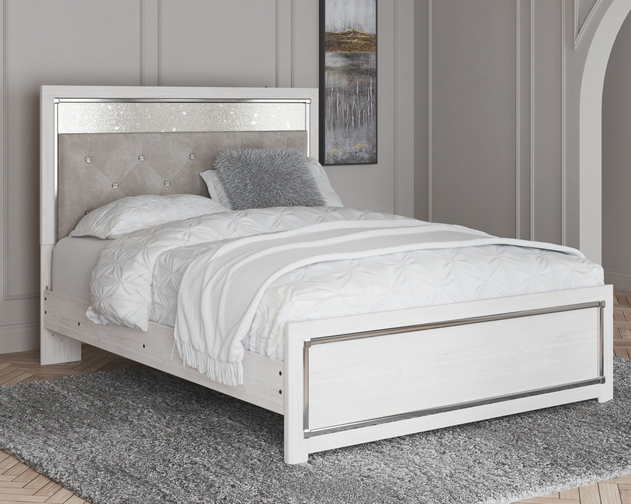 Altyra - Upholstered Panel Bed - Urban Living Furniture (Los Angeles, CA)