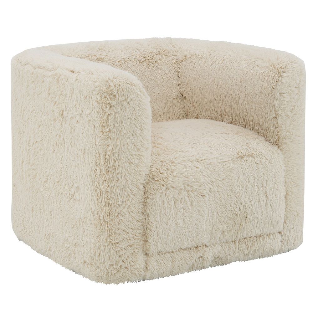 Upendo - Chair With Swivel - Beige Linen - Urban Living Furniture (Los Angeles, CA)