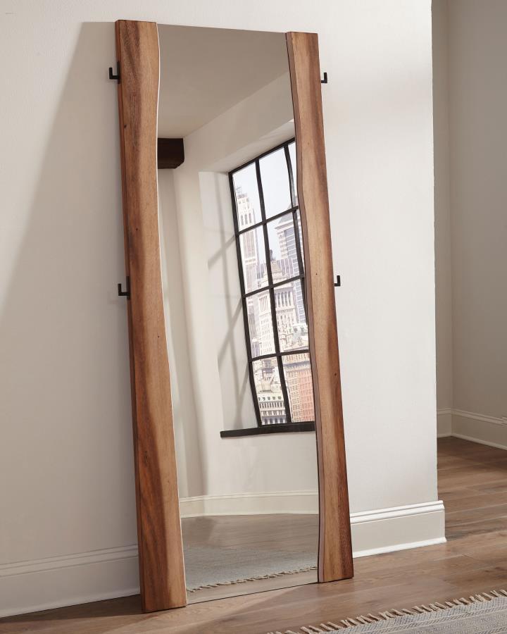 Winslow - Standing Floor Mirror - Smokey Walnut - Urban Living Furniture (Los Angeles, CA)