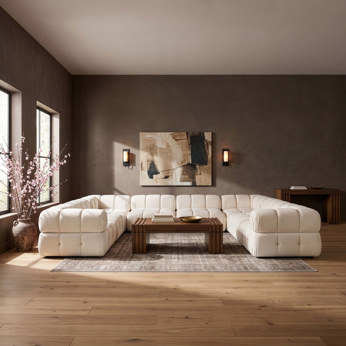 Orin - 8 Piece Modular Sectional (4 Modular Chairs, 4 Corner Chairs)